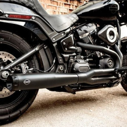 PartzBiz HD 550-0788 - S&S Black SuperStreet 2-1 Exhaust System Header Pipes Harley Softail 2018+ PartzBiz HD 550-0788 - S&S Black SuperStreet 2-1 Exhaust System Header Pipes Harley Softail 2018+