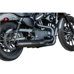 PartzBiz HD 550-0951 - S&S Black SuperStreet 2 Into 1 50 State Exhaust System Harley 07-13 XL Sportster PartzBiz HD 550-0951 - S&S Black SuperStreet 2 Into 1 50 State Exhaust System Harley 07-13 XL Sportster