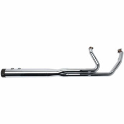 PartzBiz HD 550-0728 - S&S Chrome Sidewinder 2 into 1 Header Exhaust System Harley Touring PartzBiz HD 550-0728 - S&S Chrome Sidewinder 2 into 1 Header Exhaust System Harley Touring