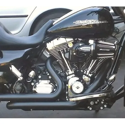 PartzBiz HD: 3446192-Black S&S Power Tune Crossover Headers Exhaust Head Pipes 95-2008 Harley Touring PartzBiz HD: 3446192-Black S&S Power Tune Crossover Headers Exhaust Head Pipes 95-2008 Harley Touring