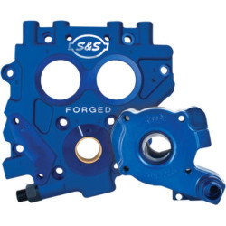 PartzBiz HD 310-0731 - S&S Cycle TC3 Cam Support Plate & Oil Pump Kit Combo 1999-2006 Harley Twin Cam PartzBiz HD 310-0731 - S&S Cycle TC3 Cam Support Plate & Oil Pump Kit Combo 1999-2006 Harley Twin Cam
