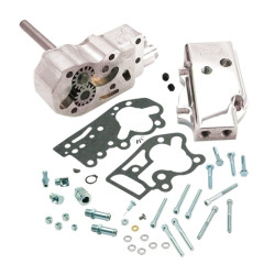 PartzBiz HD 31-6200 - S&S ปั้มน้ำมัน Billet ขัดเงา Oem เปลี่ยน Harley 36-47 Knucklehead Big Twin