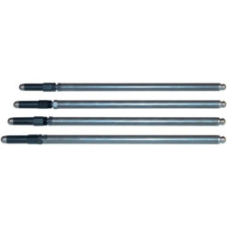 PartzBiz HD 93-5033 - S&S ก้านกระทุ้งแบบปรับได้ Chromoly Steel Performance Harley Sportster 1986-1990 XL