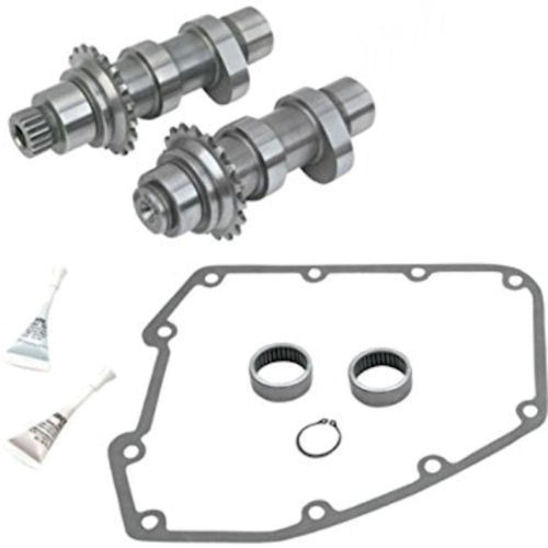 PartzBiz HD: 3458994-S&S Cycle 551 Chain Drive Cams เพลาลูกเบี้ยวและชุดติดตั้ง Harley Twin Cam 07-2017
