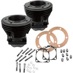 PartzBiz HD 91-9000 - S&S Cylinder Engine Jugs Kit Package 3.625 Big Bore 1966-1984 Shovelhead Harley