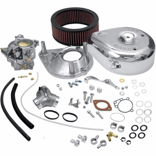 PartzBiz HD: 3452274-New S&S Super E Shorty Carb Carburetor Kit 1991-2003 Harley Sportster XL 11-0409 PartzBiz HD: 3452274-New S&S Super E Shorty Carb Carburetor Kit 1991-2003 Harley Sportster XL 11-0409
