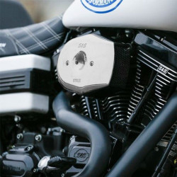 PartzBiz HD 170-0596 - S&S Cycle Chrome Stealth Tribute Air Cleaner Intake Kit Harley Big Twin 01-17 PartzBiz HD 170-0596 - S&S Cycle Chrome Stealth Tribute Air Cleaner Intake Kit Harley Big Twin 01-17
