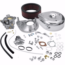 PartzBiz HD 11-0470 - S&S Super E Shorty Carb ชุดท่อร่วมไอดีคาร์บูเรเตอร์ 04-06 Harley Sportster XL PartzBiz HD 11-0470 - S&S Super E Shorty Carb ชุดท่อร่วมไอดีคาร์บูเรเตอร์ 04-06 Harley Sportster XL