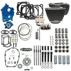 PartzBiz HD 310-1058A - S&S 107” 124” Oil Cooled Power Package Gear Drive Black Harley Touring Softail PartzBiz HD 310-1058A - S&S 107” 124” Oil Cooled Power Package Gear Drive Black Harley Touring Softail