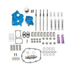PartzBiz HD 310-1082B - S&S Cam Plate Oil Pump Pushrods Kit Performance Package Chrome 550C Chain Harley PartzBiz HD 310-1082B - S&S Cam Plate Oil Pump Pushrods Kit Performance Package Chrome 550C Chain Harley