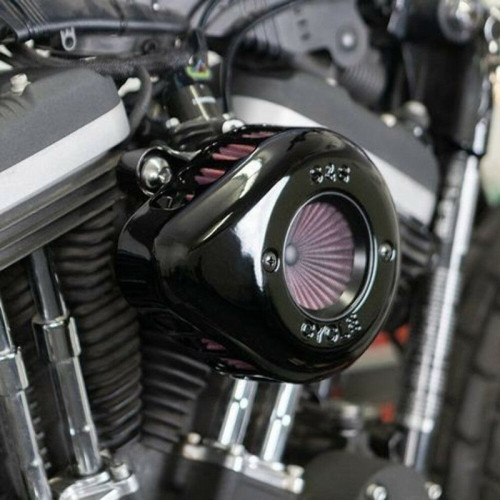 PartzBiz HD: 3480230-S&S Cycle Black Air Stinger Stealth Cleaner Air Filter Kit 07+ Harley Sportster PartzBiz HD: 3480230-S&S Cycle Black Air Stinger Stealth Cleaner Air Filter Kit 07+ Harley Sportster