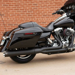 PartzBiz HD 550-0777 - S&S Cycle Black Sidewinder 2 into 1 Complete Exhaust System 95-16 Harley Touring PartzBiz HD 550-0777 - S&S Cycle Black Sidewinder 2 into 1 Complete Exhaust System 95-16 Harley Touring