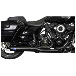 PartzBiz HD 550-1028 - S&S Cycle Diamondback 2-into-1 Black Race Exhaust System 17+ Harley Touring PartzBiz HD 550-1028 - S&S Cycle Diamondback 2-into-1 Black Race Exhaust System 17+ Harley Touring