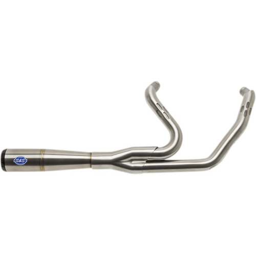 PartzBiz HD: 3477592-S&S Cycle Diamondback 2-into-1 Stainless Race Exhaust System 17+ Harley Touring