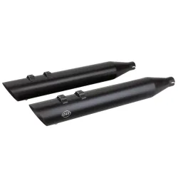 PartzBiz HD 550-0696 - 4” Black Slash Cut S&S Slip-On Mufflers Exhaust Pipes Harley 2017-2018 Touring PartzBiz HD 550-0696 - 4” Black Slash Cut S&S Slip-On Mufflers Exhaust Pipes Harley 2017-2018 Touring