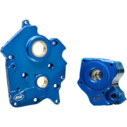 PartzBiz HD 310-0998B - S&S M8 Cam Plate ชุดปั๊มระบายความร้อนด้วยน้ำมัน แพ็คเกจอัพเกรด 17+ Harley Touring Softail