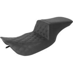 PartzBiz HD 897-06-192 - Saddlemen Black Front Lattice Stitch Step 2 ขึ้นเบาะ Harley Touring Bagger 97-07 PartzBiz HD 897-06-192 - Saddlemen Black Front Lattice Stitch Step 2 ขึ้นเบาะ Harley Touring Bagger 97-07