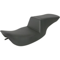 PartzBiz HD 897-06-194 - Saddlemen Black Smooth Plain Step 2 Up Gelcore Seat Harley Touring Bagger 97-07 PartzBiz HD 897-06-194 - Saddlemen Black Smooth Plain Step 2 Up Gelcore Seat Harley Touring Bagger 97-07