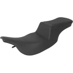 PartzBiz HD 897-07-194 - Saddlemen Black Smooth Step 2 Up Tour Seat Harley Touring Bagger 97-07 FLHT/FLTR PartzBiz HD 897-07-194 - Saddlemen Black Smooth Step 2 Up Tour Seat Harley Touring Bagger 97-07 FLHT/FLTR