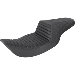 PartzBiz HD 897-06-176 - Saddlemen Black Step 2 Up Lattice Stitch Tuck N Roll Seat Harley Touring 97-07 PartzBiz HD 897-06-176 - Saddlemen Black Step 2 Up Lattice Stitch Tuck N Roll Seat Harley Touring 97-07