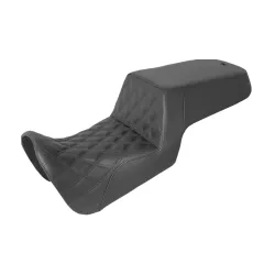 PartzBiz HD 821-34-172 - Saddlemen Step 2-Up Seat Front Lattice Stitch Black Foam Harley Pan America 21+ PartzBiz HD 821-34-172 - Saddlemen Step 2-Up Seat Front Lattice Stitch Black Foam Harley Pan America 21+