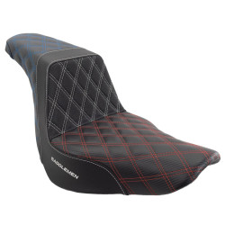 PartzBiz HD 818-29-175-USALS-GRIP-BLKCARBONF - Saddlemen ACM USA Step 2 Up Lattice Stitch Gripper Seat Harley Softail FXLRS 18+ PartzBiz HD 818-29-175-USALS-GRIP-BLKCARBONF - Saddlemen ACM USA Step 2 Up Lattice Stitch Gripper Seat Harley Softail FXLRS 18+