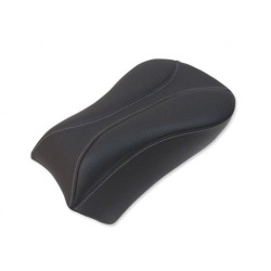 PartzBiz HD 806-04-0162 - Saddlemen Black Dominator Pillion Pad Passenger Seat Harley 06-2017 Dyna FXD FLD
