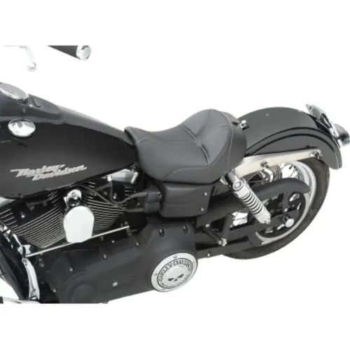 PartzBiz HD: 3472252-Saddlemen Black Dominator Saddlehyde Gel Solo Seat Harley 2006-2017 Dyna FXD FLD PartzBiz HD: 3472252-Saddlemen Black Dominator Saddlehyde Gel Solo Seat Harley 2006-2017 Dyna FXD FLD
