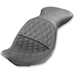 PartzBiz HD 800-23-029LS - Saddlemen Black Explorer Lattice Stitch LS 2 Up Seat Harley Softail 06-17 FLSTC PartzBiz HD 800-23-029LS - Saddlemen Black Explorer Lattice Stitch LS 2 Up Seat Harley Softail 06-17 FLSTC