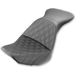 PartzBiz HD 806-15-029LS - Saddlemen Black Explorer Lattice Stitch LS 2 Up Seat Harley Softail 06-17 FLSTN PartzBiz HD 806-15-029LS - Saddlemen Black Explorer Lattice Stitch LS 2 Up Seat Harley Softail 06-17 FLSTN