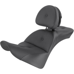 PartzBiz HD 818-33-030RS - Saddlemen Black Explorer Road Sofa Pillow 2 Up Seat Backrest Harley Softail 18+ PartzBiz HD 818-33-030RS - Saddlemen Black Explorer Road Sofa Pillow 2 Up Seat Backrest Harley Softail 18+