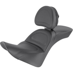 PartzBiz HD 818-33-030 - Saddlemen Black Explorer Smooth 2 Up Gel Core Seat Backrest Harley Softail 18-20 PartzBiz HD 818-33-030 - Saddlemen Black Explorer Smooth 2 Up Gel Core Seat Backrest Harley Softail 18-20