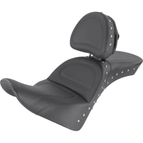 PartzBiz HD: 3474836-Saddlemen Black Explorer Special Studded 2 Up Backrest Seat Harley Softail 18+ PartzBiz HD: 3474836-Saddlemen Black Explorer Special Studded 2 Up Backrest Seat Harley Softail 18+