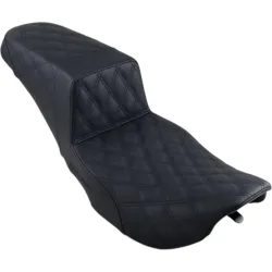 PartzBiz HD 897-06-175 - Saddlemen Black Full Lattice Stitch Step 2 Up Seat Harley 97-07 Touring FLHR/X PartzBiz HD 897-06-175 - Saddlemen Black Full Lattice Stitch Step 2 Up Seat Harley 97-07 Touring FLHR/X