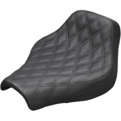 PartzBiz HD 818-30-002LS - Saddlemen Black Renegade Lattice Stitch Driver Solo Seat Harley 18+ FXBB FXST M8 PartzBiz HD 818-30-002LS - Saddlemen Black Renegade Lattice Stitch Driver Solo Seat Harley 18+ FXBB FXST M8