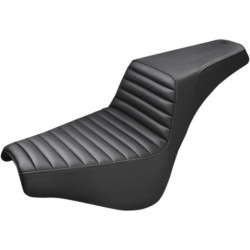 PartzBiz HD 818-30-171 - Saddlemen Black Step 2 Up Tuck And Roll Seat Harley Softail 18+ Street Bob FXST PartzBiz HD 818-30-171 - Saddlemen Black Step 2 Up Tuck And Roll Seat Harley Softail 18+ Street Bob FXST