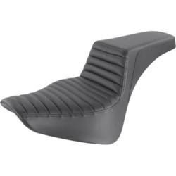 PartzBiz HD 818-33-171 - Saddlemen Black Step 2 Up Tuck N Roll Driver Stitch Seat Harley Softail 18+ M8 PartzBiz HD 818-33-171 - Saddlemen Black Step 2 Up Tuck N Roll Driver Stitch Seat Harley Softail 18+ M8