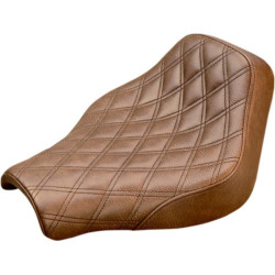 PartzBiz HD 818-30-002BLS - Saddlemen Brown Renegade Lattice Stitch Solo Seat Harley 18+ Softail FXBB FXST PartzBiz HD 818-30-002BLS - Saddlemen Brown Renegade Lattice Stitch Solo Seat Harley 18+ Softail FXBB FXST