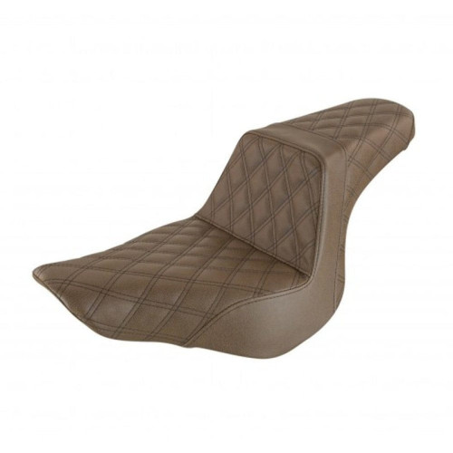 PartzBiz HD: 3472141-Saddlemen Brown Step 2 Up Full Lattice Stitch Seat Harley Softail 18+ FXLR FLSB PartzBiz HD: 3472141-Saddlemen Brown Step 2 Up Full Lattice Stitch Seat Harley Softail 18+ FXLR FLSB