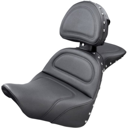 PartzBiz HD: 3472147-Saddlemen Explorer Special Studded 2 Up Gel Seat Backrest Harley 18+ Softail M8