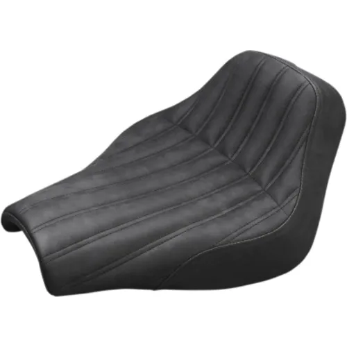PartzBiz HD: 3472194-Saddlemen Knuckle Renegade Ribbed Solo Seat Harley 18+ Softail Street Bob FXST