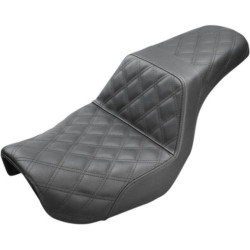 PartzBiz HD 806-04-175 - Saddlemen Step Up Black Full Lattice Stitch 2 Up Seat Harley 06-17 Dyna FXD FLD PartzBiz HD 806-04-175 - Saddlemen Step Up Black Full Lattice Stitch 2 Up Seat Harley 06-17 Dyna FXD FLD