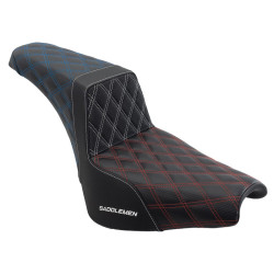 PartzBiz HD 818-30-175-USALS-GRIP-BLKCARBONF - Saddlemen USA Step 2 Up Lattice Stitch Seat 2018+ Harley Softail Street Bob FXST PartzBiz HD 818-30-175-USALS-GRIP-BLKCARBONF - Saddlemen USA Step 2 Up Lattice Stitch Seat 2018+ Harley Softail Street Bob FXST
