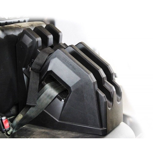 PartzBiz HD: 3459140-Seizmik In Cab On Seat Dual Gun Holder Black Quick Release Armored Foam UTV PartzBiz HD: 3459140-Seizmik In Cab On Seat Dual Gun Holder Black Quick Release Armored Foam UTV