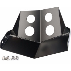 PartzBiz HD SM-DSP-06-2 - Speed Merchant Frame Skid Plate Black Aluminum Harley Club Bike Dyna 2006-2017 PartzBiz HD SM-DSP-06-2 - Speed Merchant Frame Skid Plate Black Aluminum Harley Club Bike Dyna 2006-2017