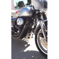 PartzBiz HD SM-DSP06BR - Speed Merchant Lower Frame Skid Plate Raw Aluminum Harley FXD Club Dyna 06-2017 PartzBiz HD SM-DSP06BR - Speed Merchant Lower Frame Skid Plate Raw Aluminum Harley FXD Club Dyna 06-2017