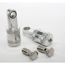 PartzBiz HD SD-BRE-KN-BK - Speed Dealer Performance Head Breather Kits - Knurled Body