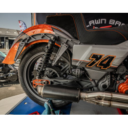 PartzBiz HD SD-4919-S - Speed Dealer Customs Subframe for Harley Davidson Touring