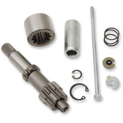 PartzBiz HD 465047 - Spyke Starter ชุดเพลาแจ็คฟันหลัก 10 ฟัน Harley Touring Softail Dyna 94-06