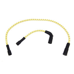 PartzBiz HD 32-7361 - ชุดสายไฟหัวเทียนผ้าสีเหลืองและสีดำ Sumax Harley Sportster Touring PartzBiz HD 32-7361 - ชุดสายไฟหัวเทียนผ้าสีเหลืองและสีดำ Sumax Harley Sportster Touring